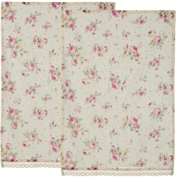 Canovacci Strofinaccio da Cucina Shabby Chic Provenzale Elegante - Blanc Mariclò en oferta