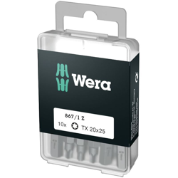 Wera 867/1 Z DIY Inserti TORX®, TX 40 x 25 mm (10 Bits pro Box) - 05072412001 precio