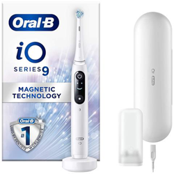 Oral-b Io -9- Spazzolino Elettrico Ricaricabile Con Ricarica Travel Case Progettato Da Braun - White Alabaster precio