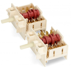 COMMUTATORE DOPPIA FORNO CUCINA GORENYE 7 posizioni, 5 posizioni. 20mm. en oferta