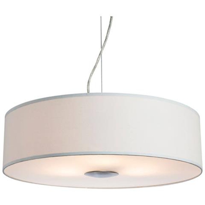 Plafoniera Tonda A 3 Luci Crema, Attacco E27