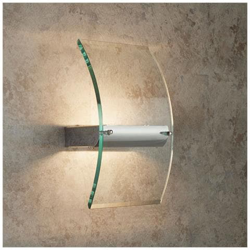 Applique Led In Vetro Cromato en oferta