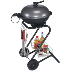 ML-Design Babecue elettrico 2000W griglia con coperchio 5 livelli di temperatura precio
