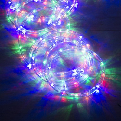 Tubo luminoso con led colorati