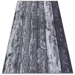 Tappeto - Moquette Antiscivolo Wood Legna Tavola Grigio Toni Grigio E Argento 100x600 Cm en oferta
