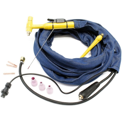 Set accessori torce per saldatura WIG incl. ugelli gas manicotti di serraggio elettrodo di tungsteno