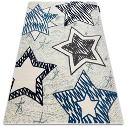 Tappeto Petit Stars Stelle Blu Toni Blu 120x170 Cm características