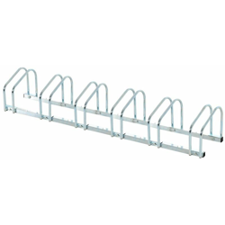 Bakaji - PARCHEGGIO PORTA BICI 6 POSTI STAND CAVALLETTO RASTRELLIERA BICICLETTE ACCIAIO en oferta