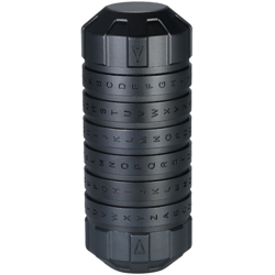 Da Vinci Serratura a cilindro a combinazione Tanabata Serratura a combinazione in lega di alluminio San Valentino Souvenir M1 Nero características