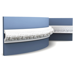 Cornice Parete flessibile modanatura aspetto stucco Decor P3020F LUXXUS decorativo Cornicione - Orac características