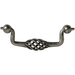 REI - Maniglia vintage, Acciaio, finitura Peltro, 128 mm interasse. Marchio características