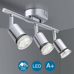 Plafoniera LED 3 Luci Rotanti 3 GU10 100-240V precio