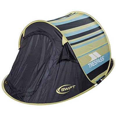 Trespass Swift2 Tenda Da Campeggio Unisex Per Adulto Colore: Giallo Unica Taglia
