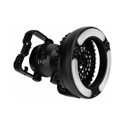 Lampada da esterno multifunzionale, lampada da campeggio, lampada di illuminazione portatile 18LED, lampada a ventaglio