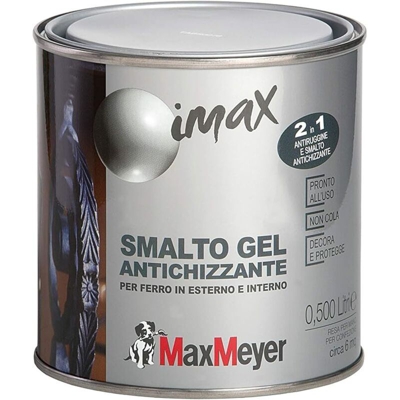 Cromology Italia Spa-c.i. - MaxMeyer Smalto antichizzante Grigio G.F. 0,5 l