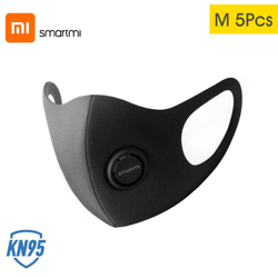 Zhimi maschera protettiva antiappannamento professionale KN95 [5 pz] grigio scuro taglia M 5 pz precio
