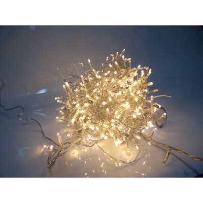 Stringa 500 Led-Ip44 Mt.25+6,0 Bianco Caldo