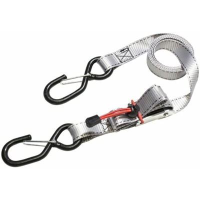 Cinghia con fibbia grigia 1,8m x 25mm - 4 pezzi - Master Lock