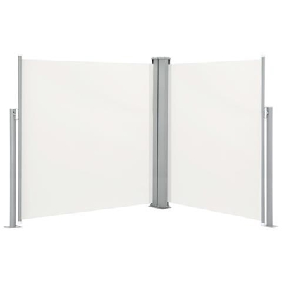 Tenda Da Sole Laterale Retrattile Crema 140x600 Cm