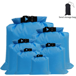 Borsa impermeabile 6 pezzi, azzurro características