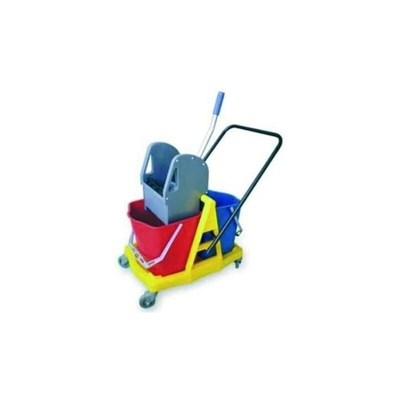 CARRELLO MOCIO STRIZZATORE CLEAN HARD 20 LITRI cm.63x27x67h. FERR 226103