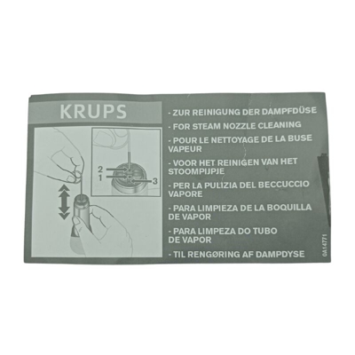 Krups MS-5A01399 Spillo Ago per pulizia beccucci erogatori macchine del caffè