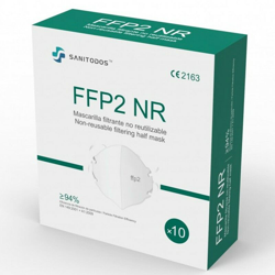 Maschera filtrante FFP2 non riutilizzabile Sanitodos características