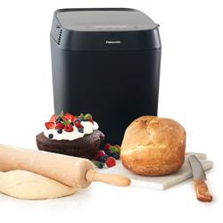 Croustina Macchina del pane con misurino, Rivestimento antiaderente Nero - Panasonic precio