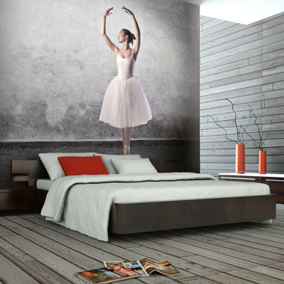 Fotomurale - Ballerina danzante, come da Degas - 350x270