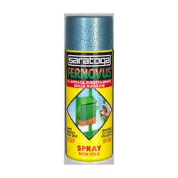 Vernice Antiruggine Spray Fernovus 400ml Grigio Perla Brillante - Saratoga en oferta