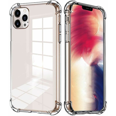 B&s - Cover custodia tpu trasparente compatibile modello IP 12 6.7 smartphone morbida