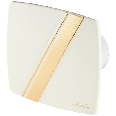 100mm Timer Aspiùatore Ecru Abs Pannello Frontale Linea Parete Soffitto Ventilatore