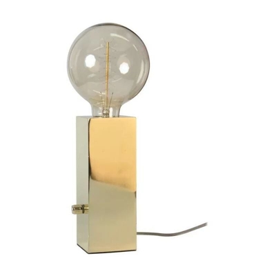 Opjet 011.628 - Lampada variano 'TOTEM' E27 40W - 7.5x7.5H20cm - Ottone