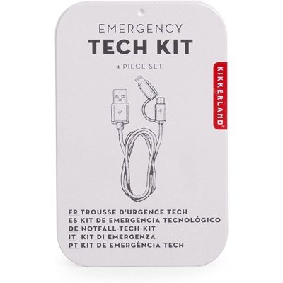 Kit Di Emergenza Per Cellulare Emergency Tech Kit Kikkerland