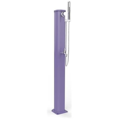 Design - Prodotto Made In Italy Jg185 4005 Violetto Doccia Bassa Jolly Go Viola E Lava