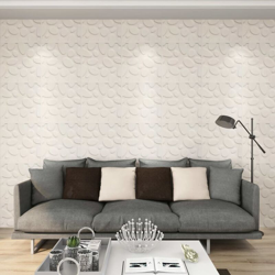 Pannelli a Parete 3D 12 pz 0,5x0,5 m 3 m2 - Bianco - Youthup características