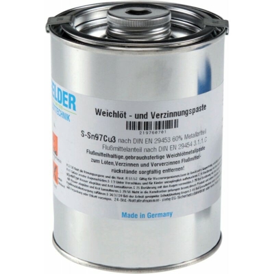 Saldare Incollare E Stagnatura, -Sn97Cu3 Senza Piombo, 1000 G