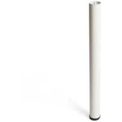 Gamba cilindrica regolabile stile moderno per mobili bassi. Altezza di 71 cm. Realizzata in acciaio con finitura bianco. Per il bricolage e il DIY. características