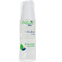 Machieraldo Gustavo - BICCHIERE cc 200 Pz 50 BIANCO NATURAL BIBO características