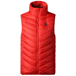 Gilet riscaldato intelligente Gilet riscaldato elettrico ricaricabile USB consegnato senza batteria senza spina,redL - redL características