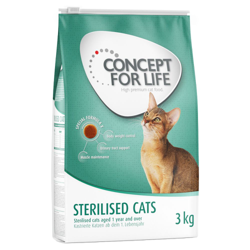 Concept for Life Sterilised Cats - 10 kg + 2 kg - GRATIS! en oferta