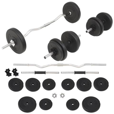 Set Bilanciere E Manubri Da 30 Kg