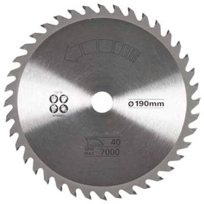 CZB 190 x 20mm TCT / hm 40t - Stanley