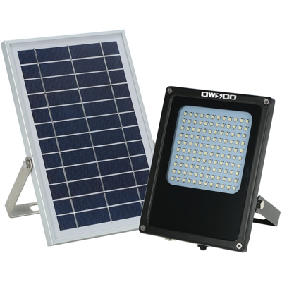 OWSOO Luci esterne solari Illuminazione da giardino a LED Illuminazione da giardino Illuminazione da giardino Luce bianca, 120 LED