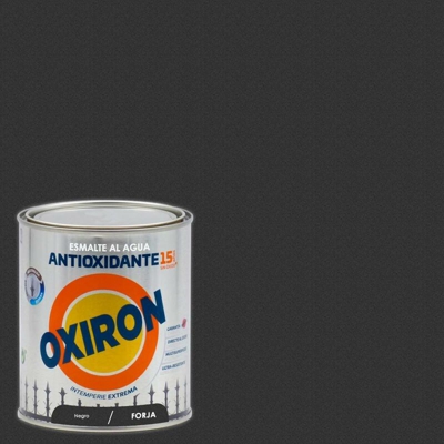 Oxiron smalto antiossidante acqua Forge | 750 mL - 204 Nero - 204 Nero - Titan