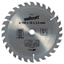 Lama per sega circolare 18 denti Wolfcraft 140 mm. foro 12,75 mm. 66731000 en oferta
