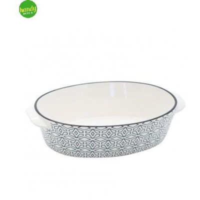 Casa Collection - Teglia Ovale Decorazione Maral Cm 29X19