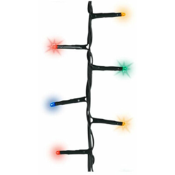 Luci di Natale 500 Lights - 1100 cm - 8 funzioni - Verde / Multicolor - Central Park en oferta