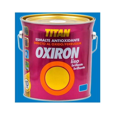 Brillante Liscio Oxiron 4L | 4 L - 4539 blu brillante - 4539 blu brillante - Titan