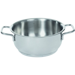 Casseruola Chic 22 Cm 2 Manici Acciaio Inox características